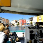 Les coches d'eau Port Grimaud, visite de la cité Lacustre en images